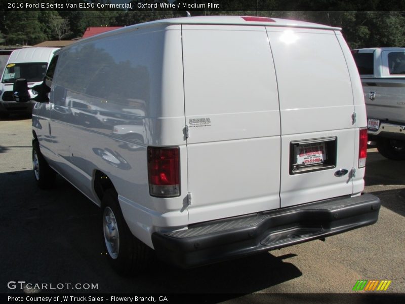 Oxford White / Medium Flint 2010 Ford E Series Van E150 Commercial