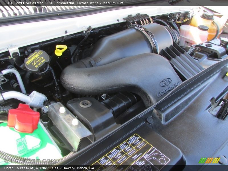 Oxford White / Medium Flint 2010 Ford E Series Van E150 Commercial