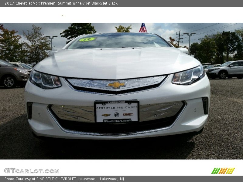 Summit White / Jet Black/Jet Black 2017 Chevrolet Volt Premier