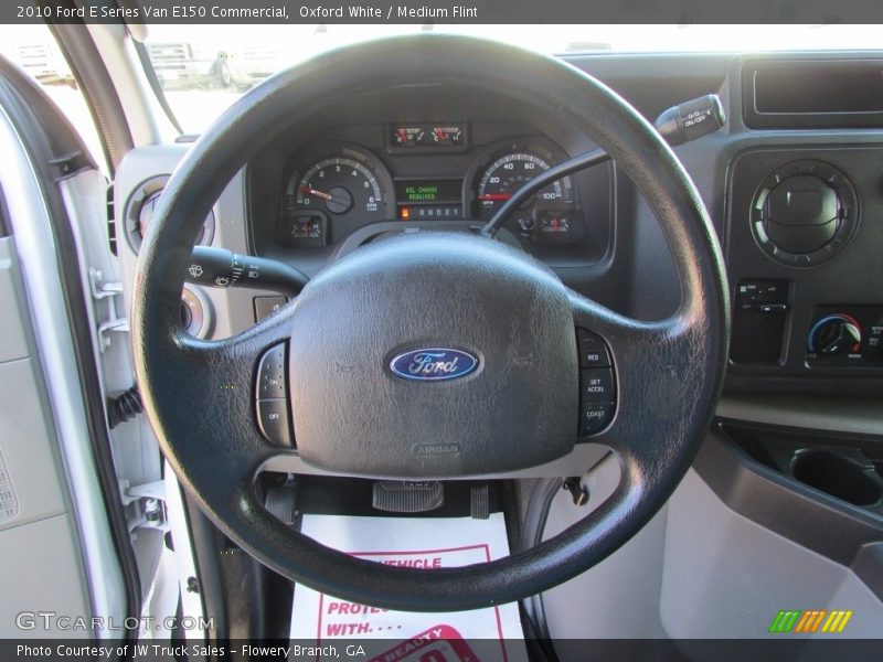 Oxford White / Medium Flint 2010 Ford E Series Van E150 Commercial