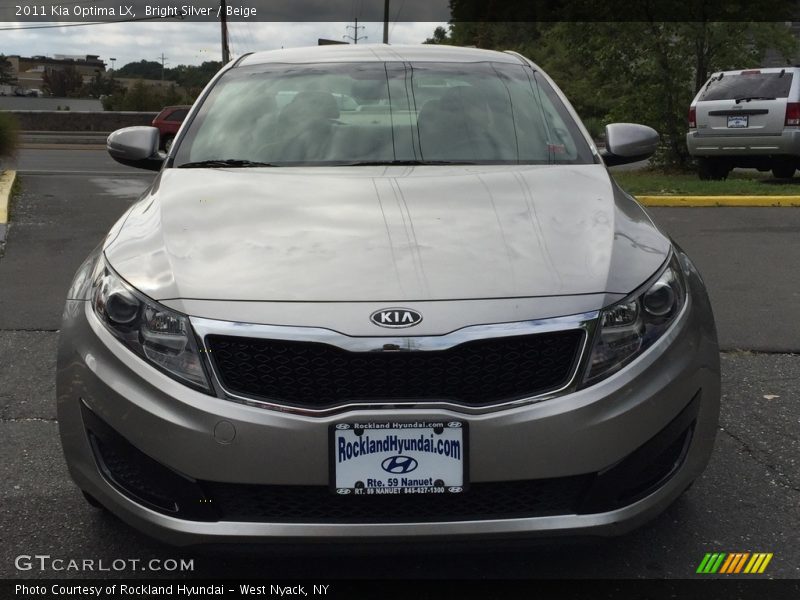 Bright Silver / Beige 2011 Kia Optima LX