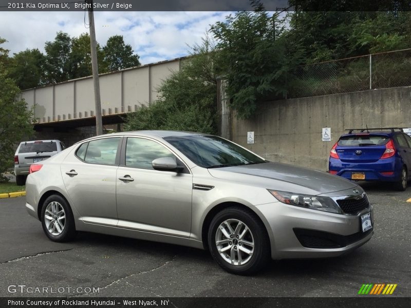 Bright Silver / Beige 2011 Kia Optima LX