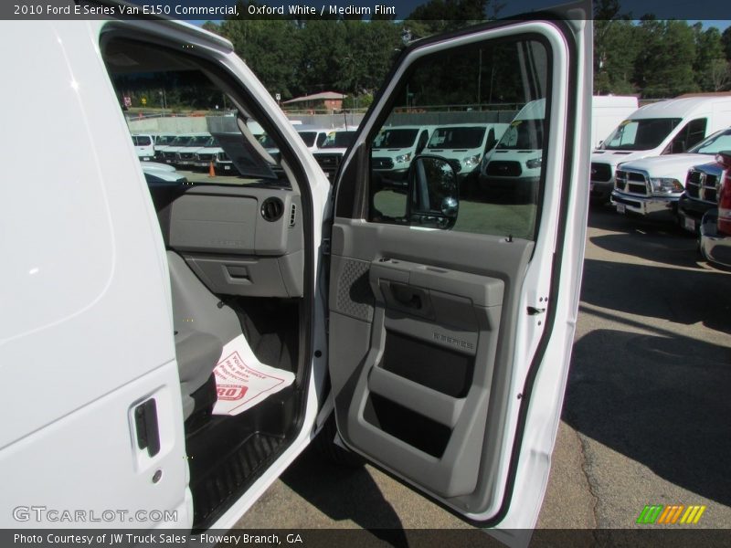 Oxford White / Medium Flint 2010 Ford E Series Van E150 Commercial