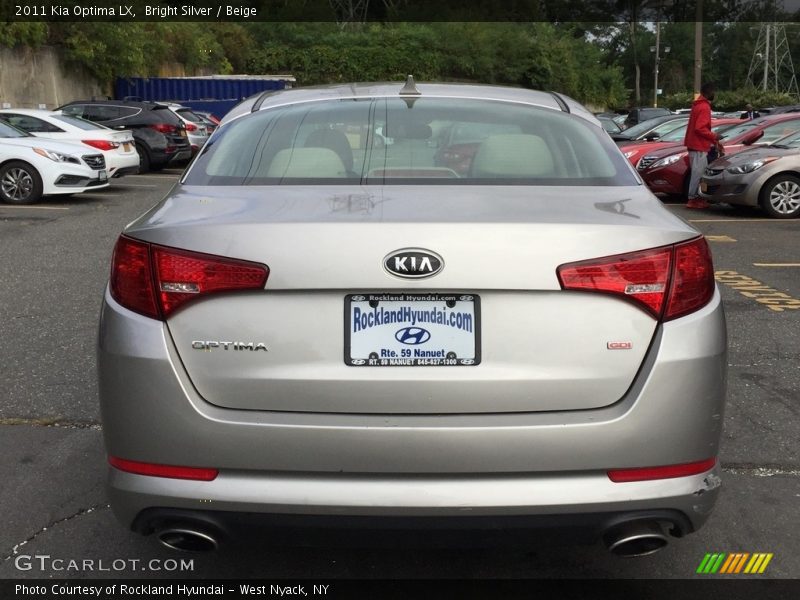 Bright Silver / Beige 2011 Kia Optima LX
