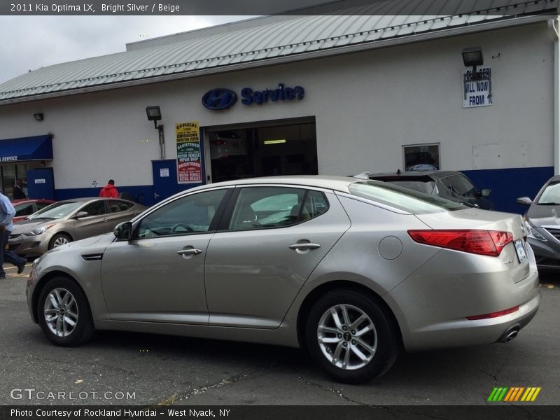 Bright Silver / Beige 2011 Kia Optima LX