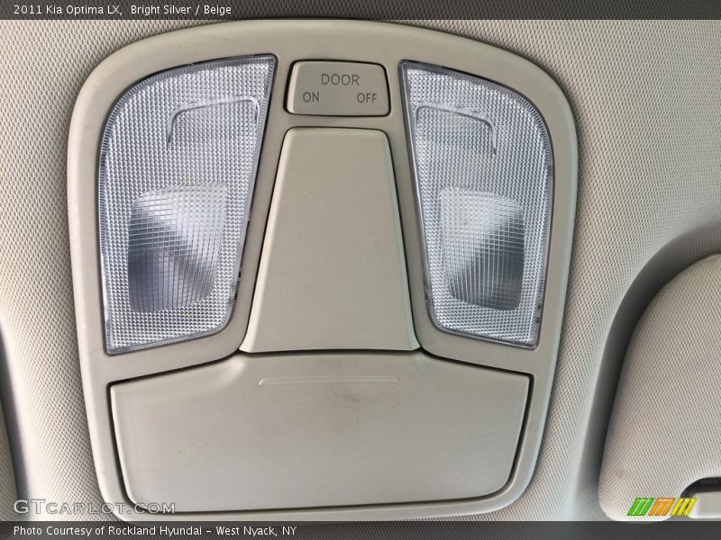 Bright Silver / Beige 2011 Kia Optima LX