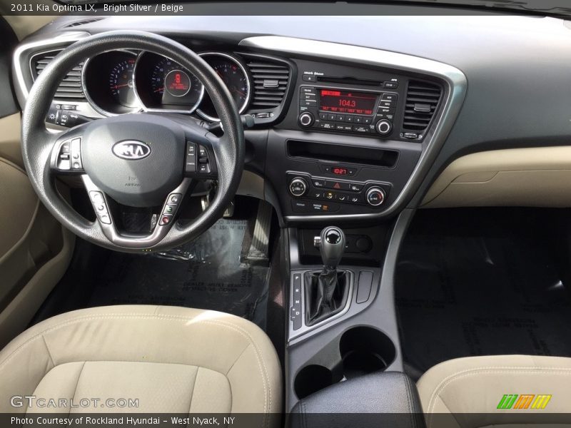 Bright Silver / Beige 2011 Kia Optima LX