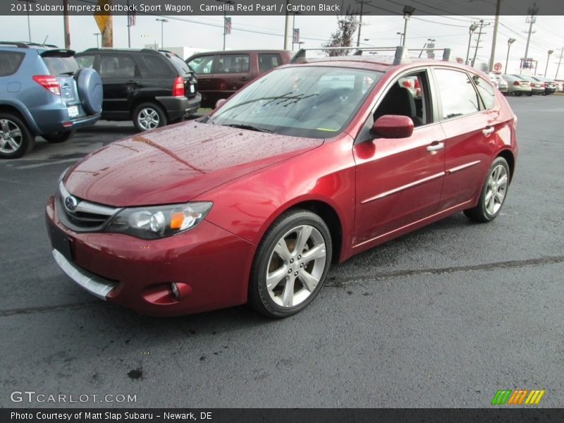 Front 3/4 View of 2011 Impreza Outback Sport Wagon