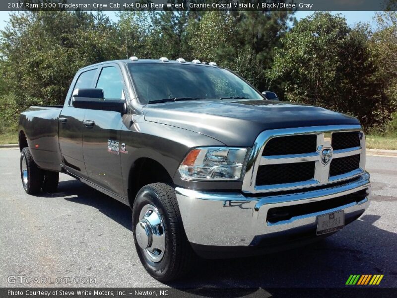 Front 3/4 View of 2017 3500 Tradesman Crew Cab 4x4 Dual Rear Wheel
