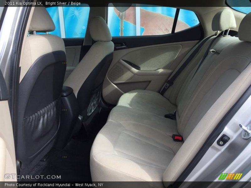 Bright Silver / Beige 2011 Kia Optima LX