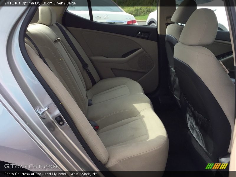 Bright Silver / Beige 2011 Kia Optima LX