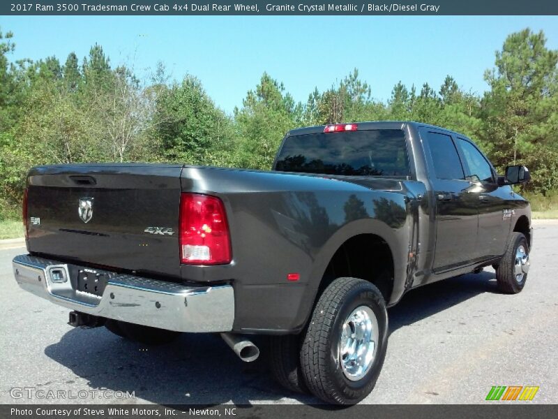 Granite Crystal Metallic / Black/Diesel Gray 2017 Ram 3500 Tradesman Crew Cab 4x4 Dual Rear Wheel