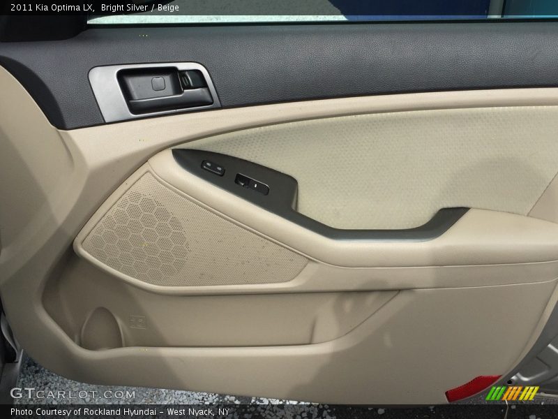 Bright Silver / Beige 2011 Kia Optima LX