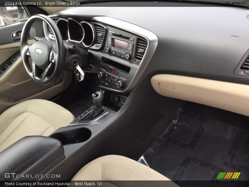 Bright Silver / Beige 2011 Kia Optima LX