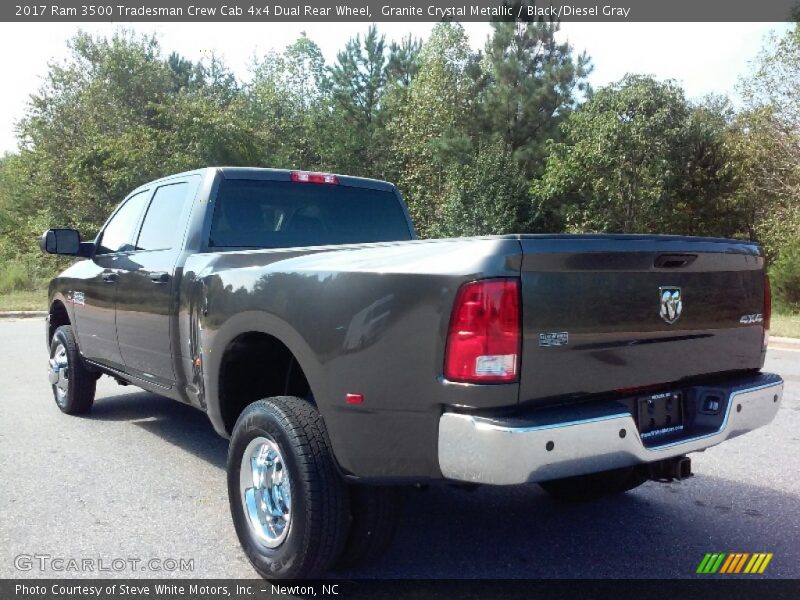 Granite Crystal Metallic / Black/Diesel Gray 2017 Ram 3500 Tradesman Crew Cab 4x4 Dual Rear Wheel
