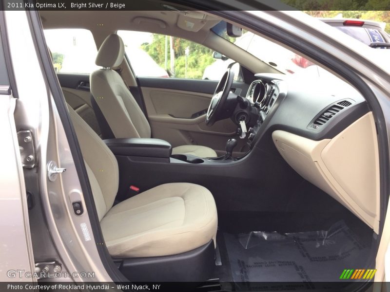 Bright Silver / Beige 2011 Kia Optima LX