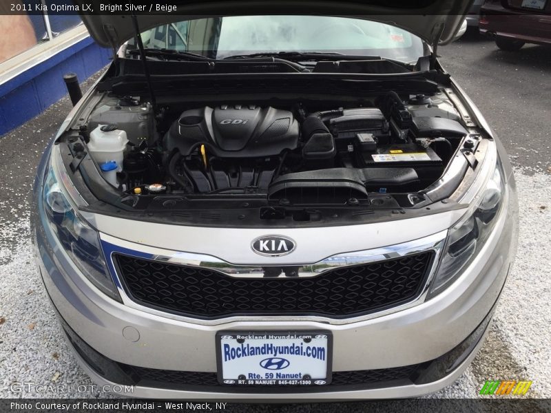 Bright Silver / Beige 2011 Kia Optima LX