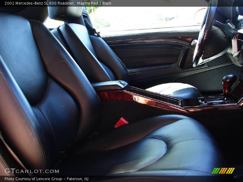 Magma Red / Black 2001 Mercedes-Benz SL 600 Roadster
