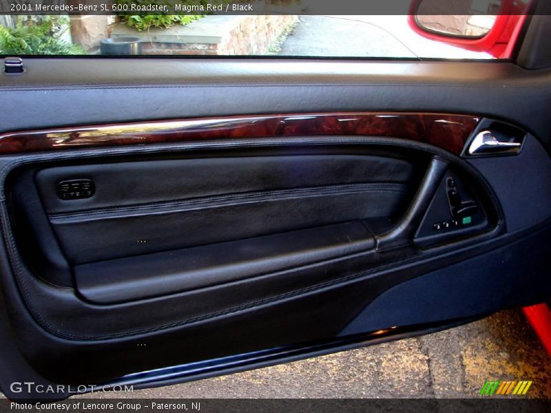 Magma Red / Black 2001 Mercedes-Benz SL 600 Roadster