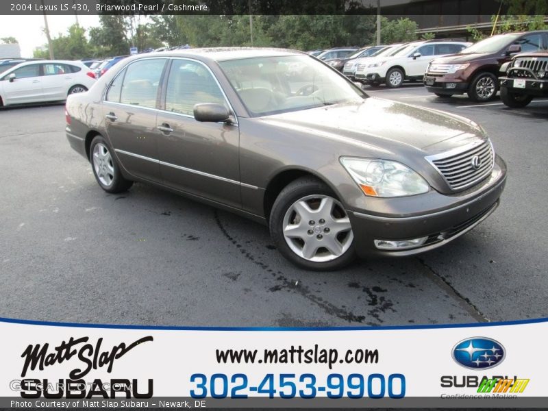Briarwood Pearl / Cashmere 2004 Lexus LS 430
