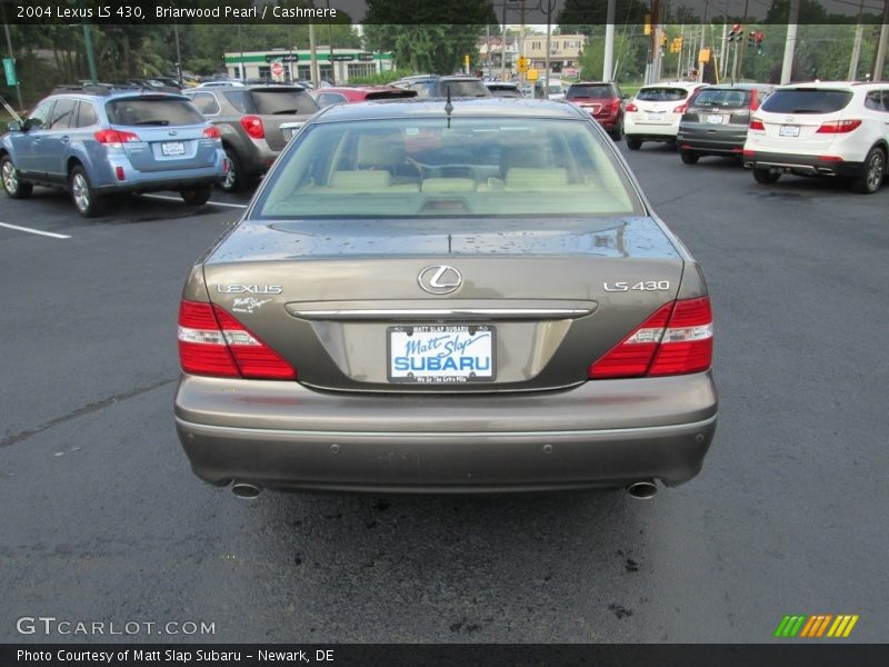 Briarwood Pearl / Cashmere 2004 Lexus LS 430