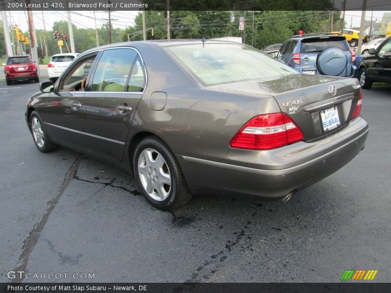 Briarwood Pearl / Cashmere 2004 Lexus LS 430