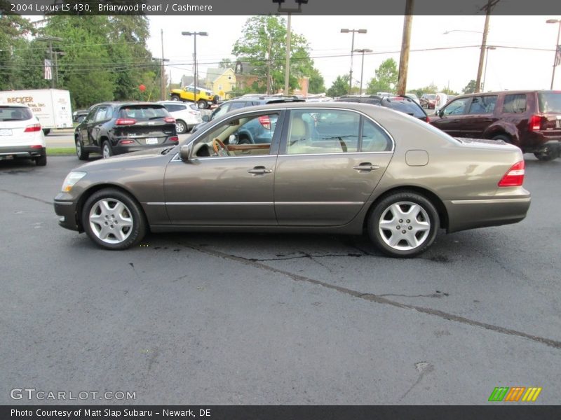 Briarwood Pearl / Cashmere 2004 Lexus LS 430