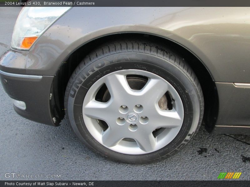 Briarwood Pearl / Cashmere 2004 Lexus LS 430