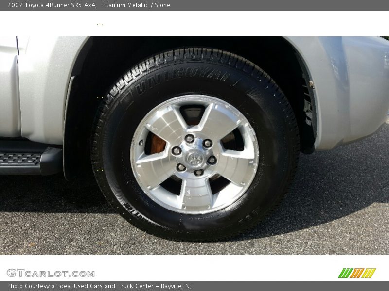Titanium Metallic / Stone 2007 Toyota 4Runner SR5 4x4
