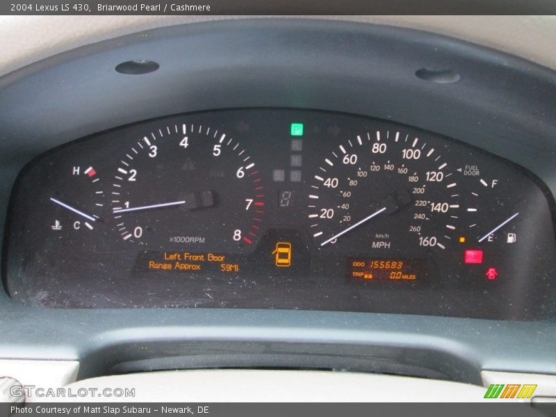 Briarwood Pearl / Cashmere 2004 Lexus LS 430