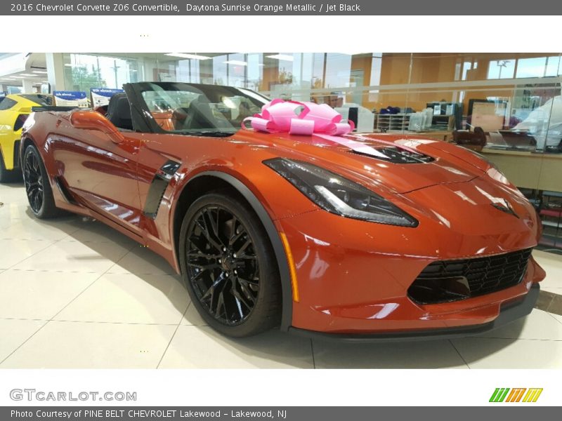 Front 3/4 View of 2016 Corvette Z06 Convertible