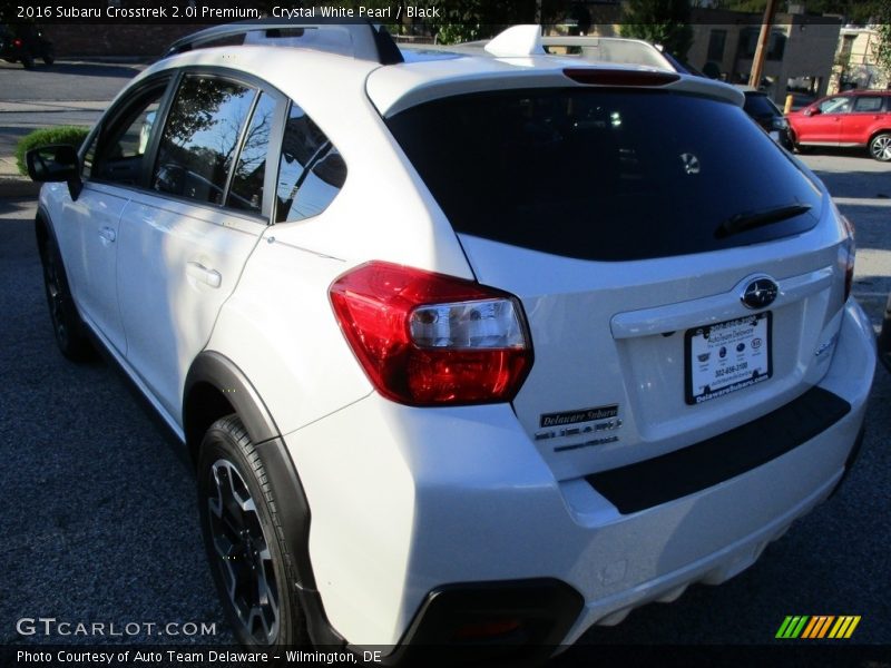 Crystal White Pearl / Black 2016 Subaru Crosstrek 2.0i Premium