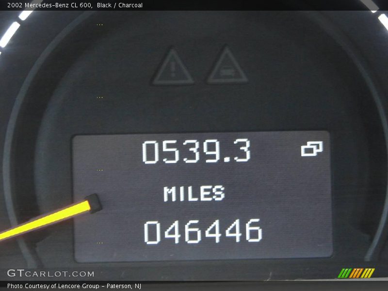 Black / Charcoal 2002 Mercedes-Benz CL 600