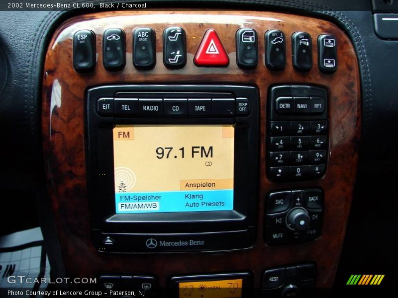 Black / Charcoal 2002 Mercedes-Benz CL 600