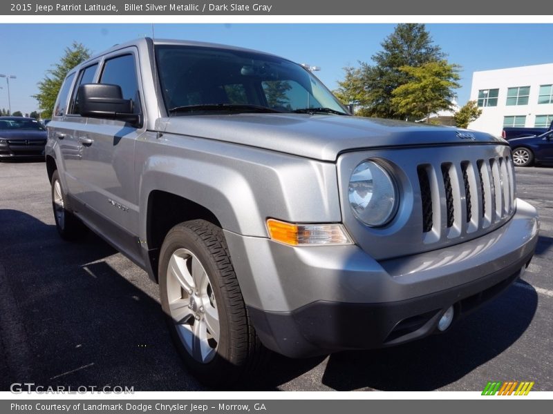 Billet Silver Metallic / Dark Slate Gray 2015 Jeep Patriot Latitude