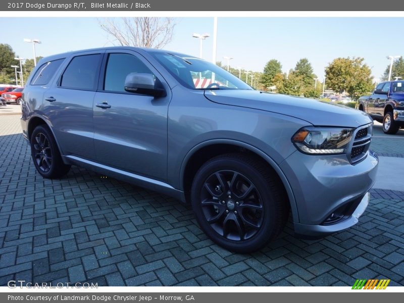 Billet Metallic / Black 2017 Dodge Durango R/T