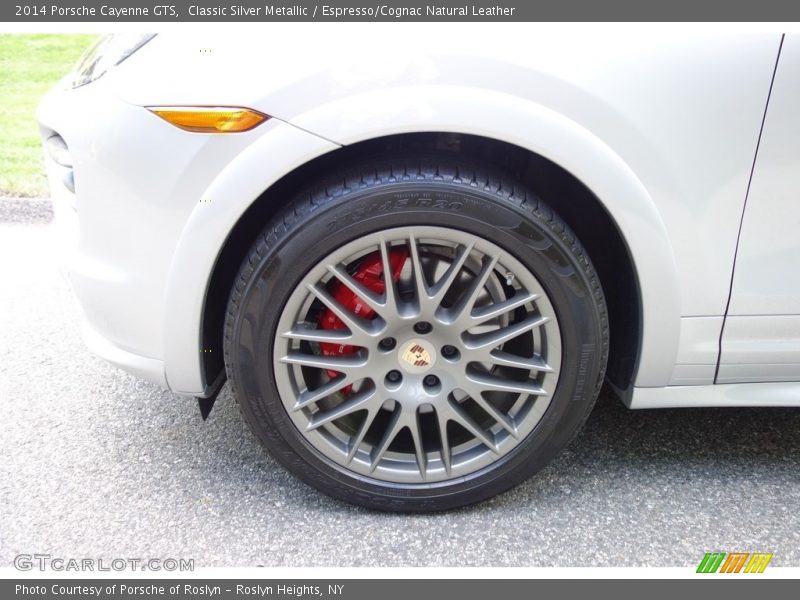 Classic Silver Metallic / Espresso/Cognac Natural Leather 2014 Porsche Cayenne GTS