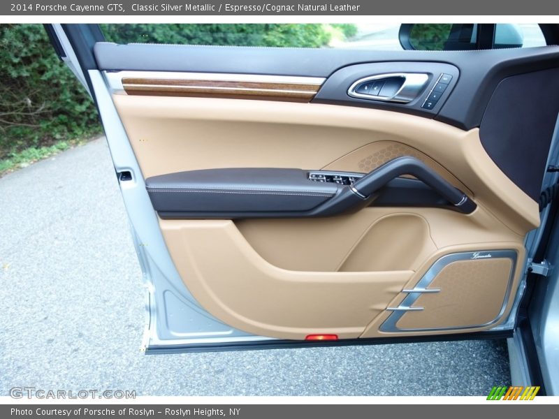 Classic Silver Metallic / Espresso/Cognac Natural Leather 2014 Porsche Cayenne GTS