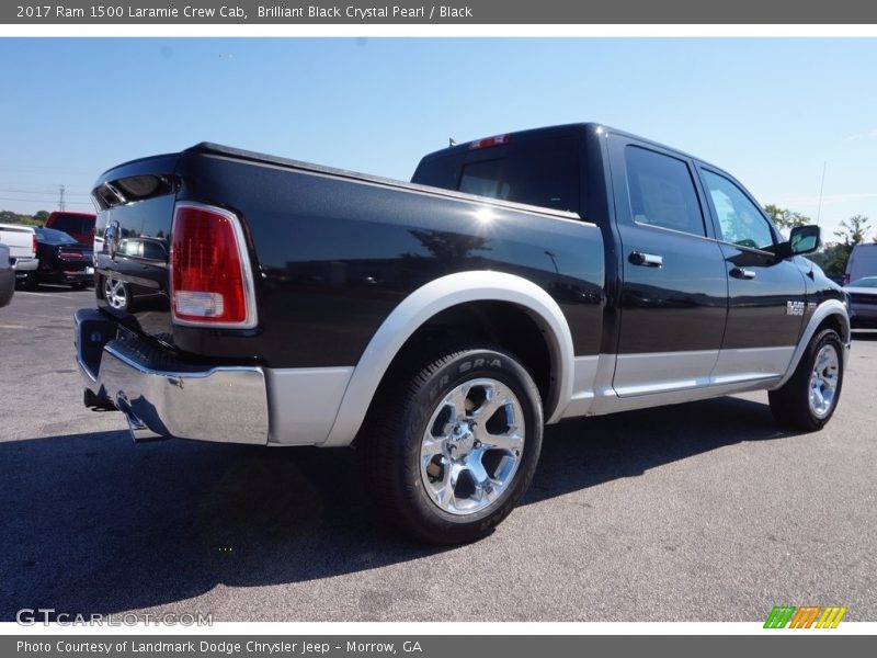  2017 1500 Laramie Crew Cab Brilliant Black Crystal Pearl