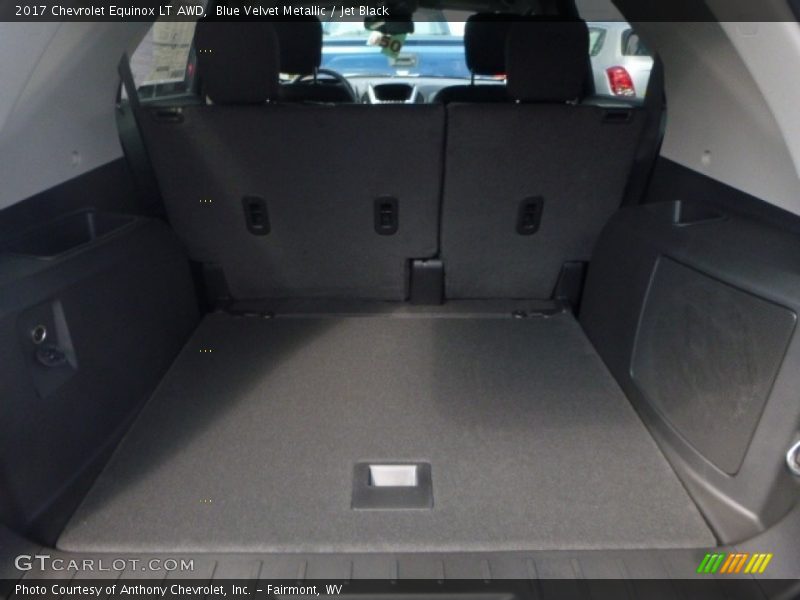 Blue Velvet Metallic / Jet Black 2017 Chevrolet Equinox LT AWD