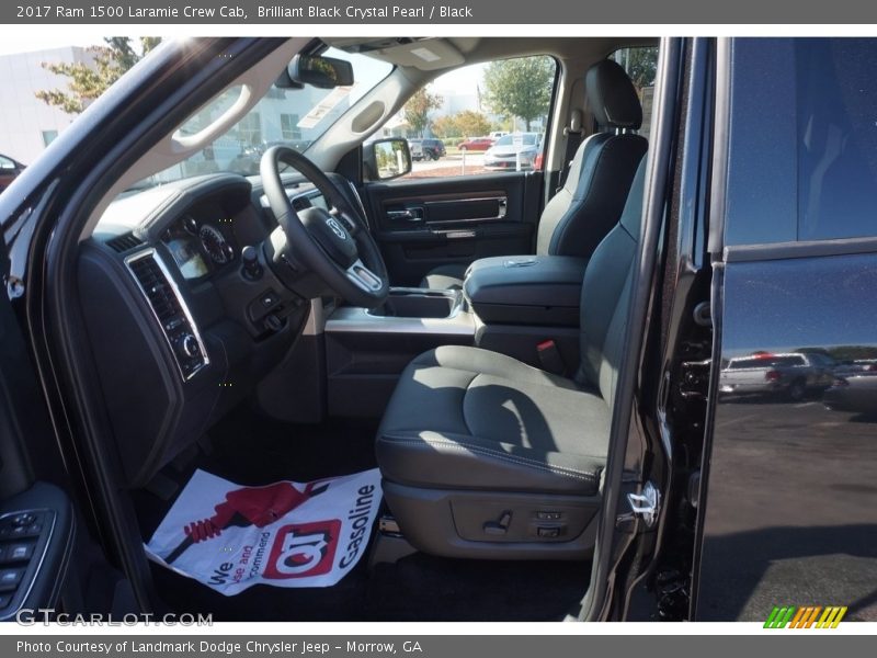  2017 1500 Laramie Crew Cab Black Interior