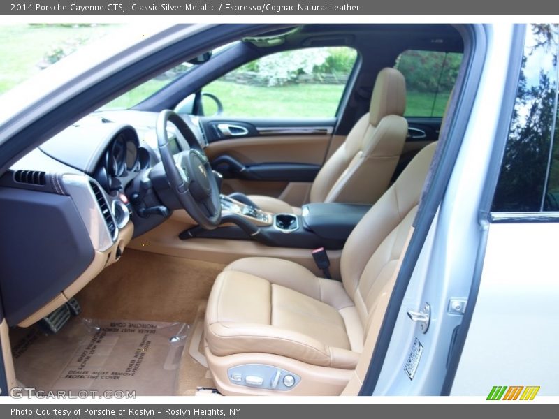 Classic Silver Metallic / Espresso/Cognac Natural Leather 2014 Porsche Cayenne GTS