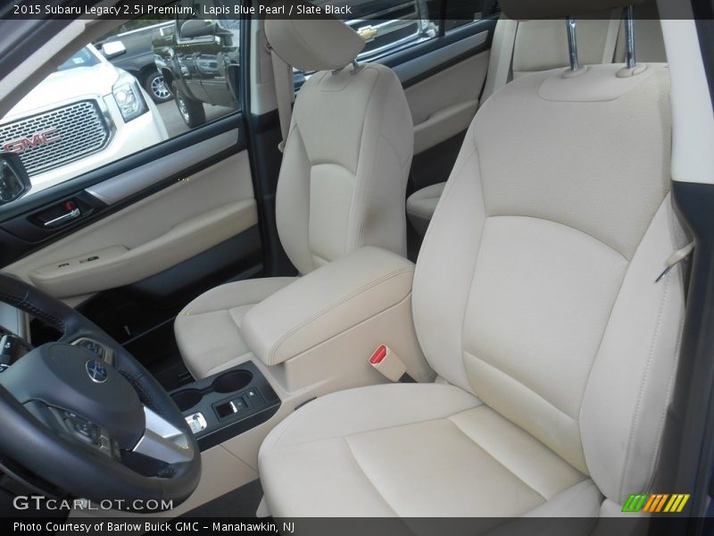 Lapis Blue Pearl / Slate Black 2015 Subaru Legacy 2.5i Premium