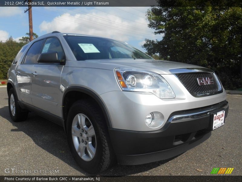 Quicksilver Metallic / Light Titanium 2012 GMC Acadia SLE