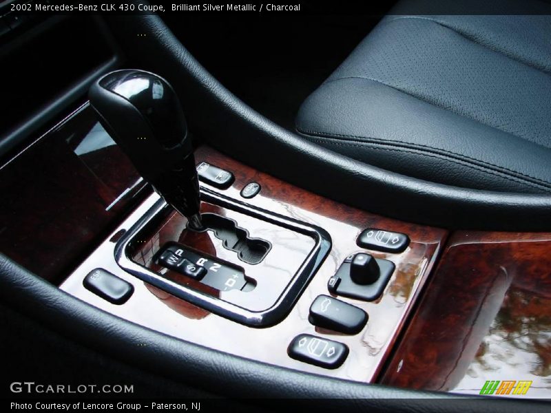 Brilliant Silver Metallic / Charcoal 2002 Mercedes-Benz CLK 430 Coupe