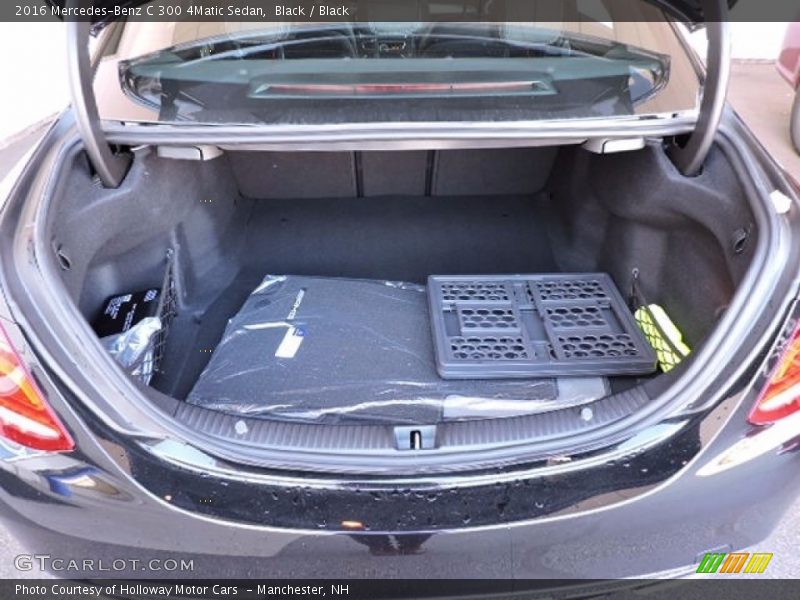 Black / Black 2016 Mercedes-Benz C 300 4Matic Sedan