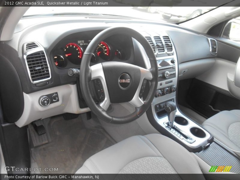 Quicksilver Metallic / Light Titanium 2012 GMC Acadia SLE