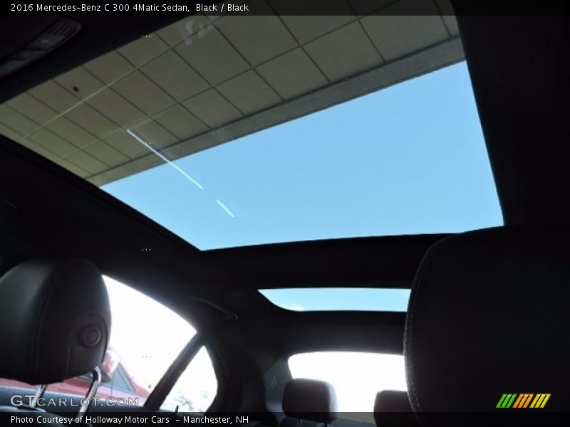 Black / Black 2016 Mercedes-Benz C 300 4Matic Sedan