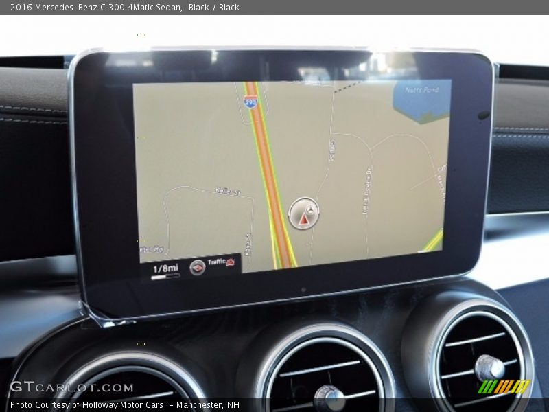 Black / Black 2016 Mercedes-Benz C 300 4Matic Sedan