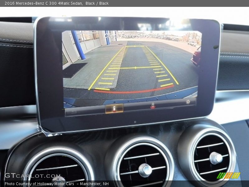 Black / Black 2016 Mercedes-Benz C 300 4Matic Sedan